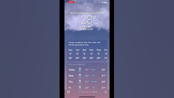 Windy sunrise ios 17