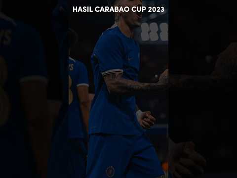 Hasil carabao cup 2023//Chelsea vs AFC Wimbledon#short