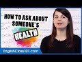 How to Ask About Health and Injuries in English - Basic English Phrases