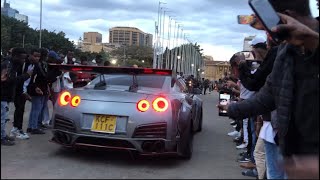 Modified cars leaving  TUNER FEST carshow AT KICC/vlog/