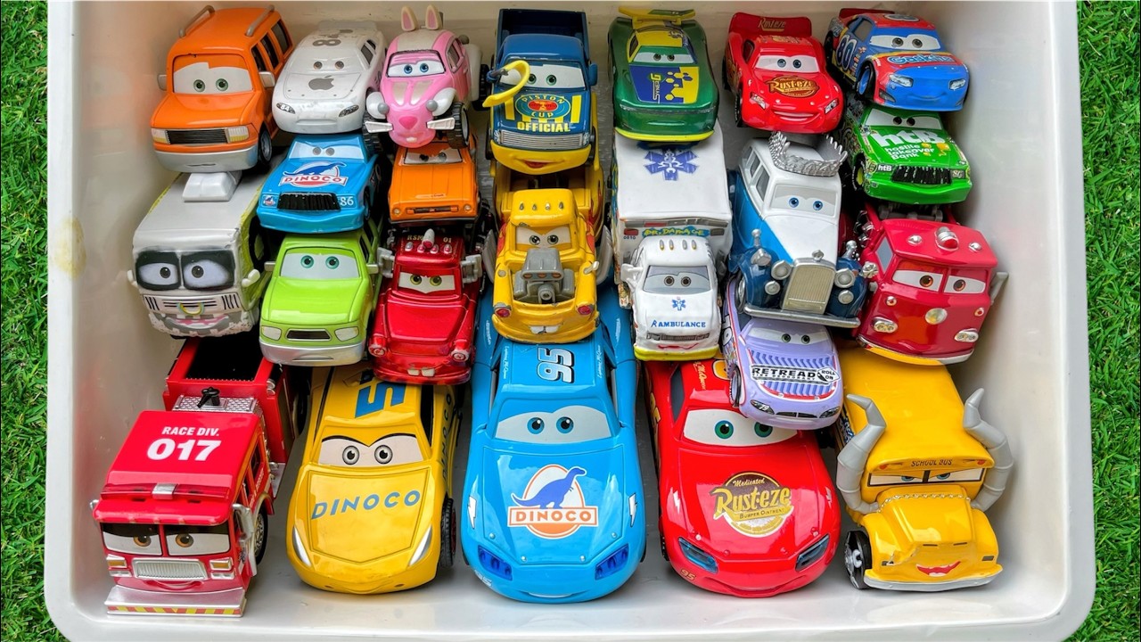 Disney Pixar Cars Unboxing Review | Lightning McQueen, Tow Mater, Doc Hudson, Sally Carrera, Cruz