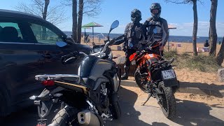 #23-4 KTM 390 Adventure SW | Kove 500 X От курорта в Сестрорецке