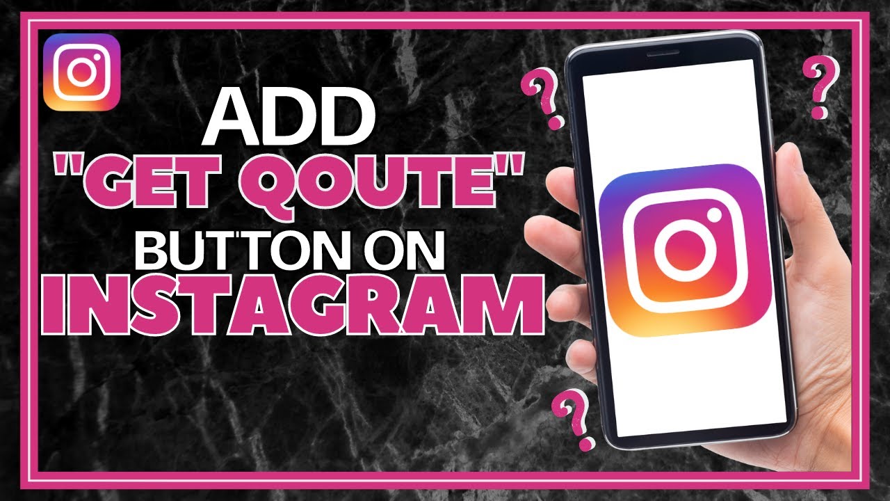 How To Add Get Quote Button On Instagram Story