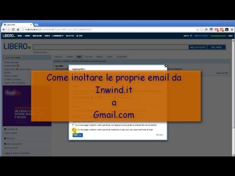 Tutorial - Come inoltrare le proprie email di Inwind su Gmail