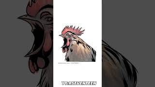 Rooster vector art #vector