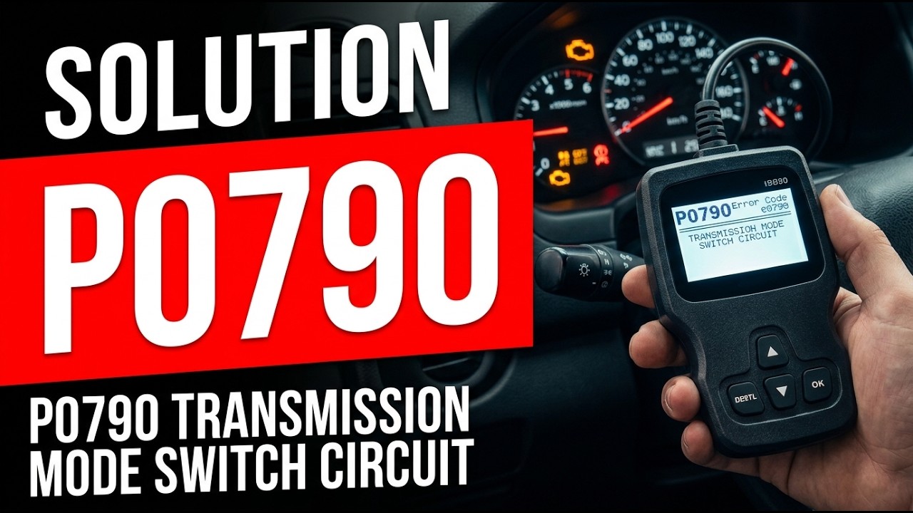 HOW TO FIX P0790 OBD II ERROR CODE - Transmission Mode Switch Circuit ...