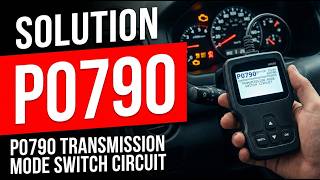 HOW TO FIX P0790 OBD II ERROR CODE - Transmission Mode Switch Circuit Malfunction