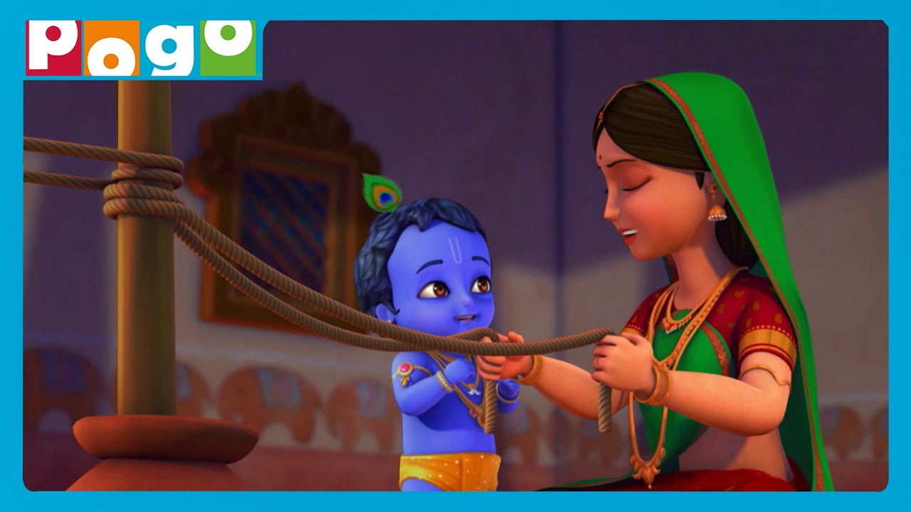 Masti With A Masterplan!🎉| Little Krishna🍃| Cartoon Stories😁| @Pogo​