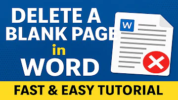 How do I delete a page in Word that won't delete?