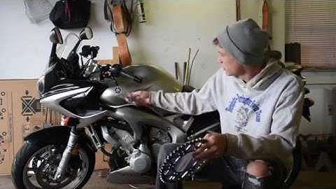 FZ6 Chain Replacement Tutorial