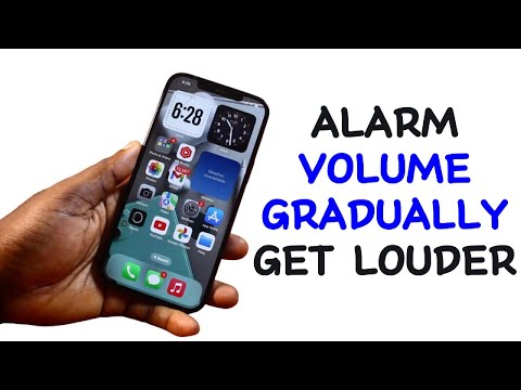 How to Make Alarm Volume Gradually Get Louder on iPhone