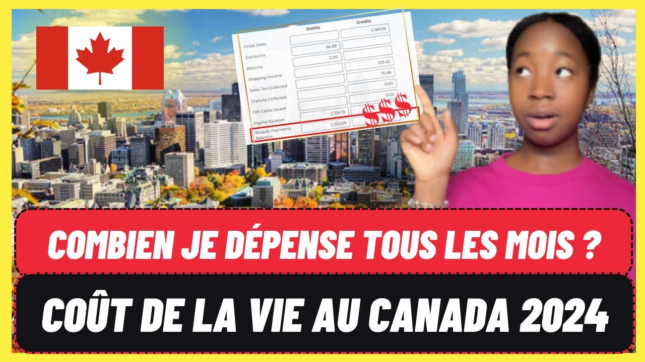 Combien faut-il pour vivre au Canada en 2024 ? - YouTube
