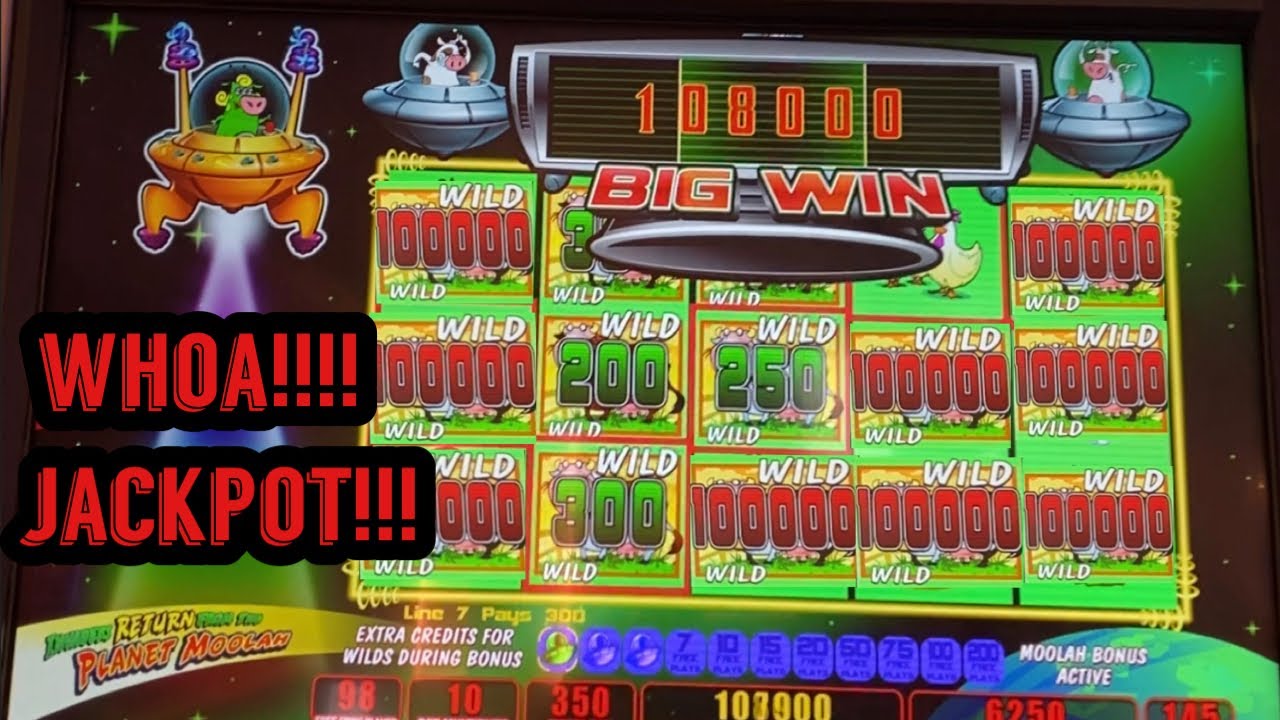 Invaders Attack From the Planet Moolah! 200 Free Games!!! JACKPOT HANDPAY! Who Needs the Unicow!?!?!