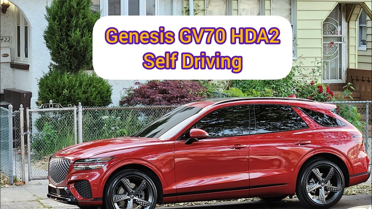 Genesis gv70 hda2 self driving youtube