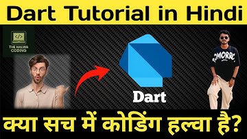 My first video on Dart Complete Tutorial in Hindi | Part-01 | The Halwa Coding