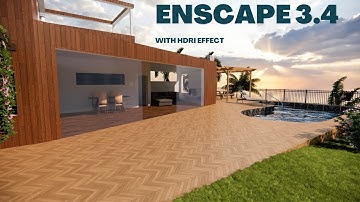 ENSCAPE 3.4 | EXTERIOR RENDER WITH HDRI EFFECT