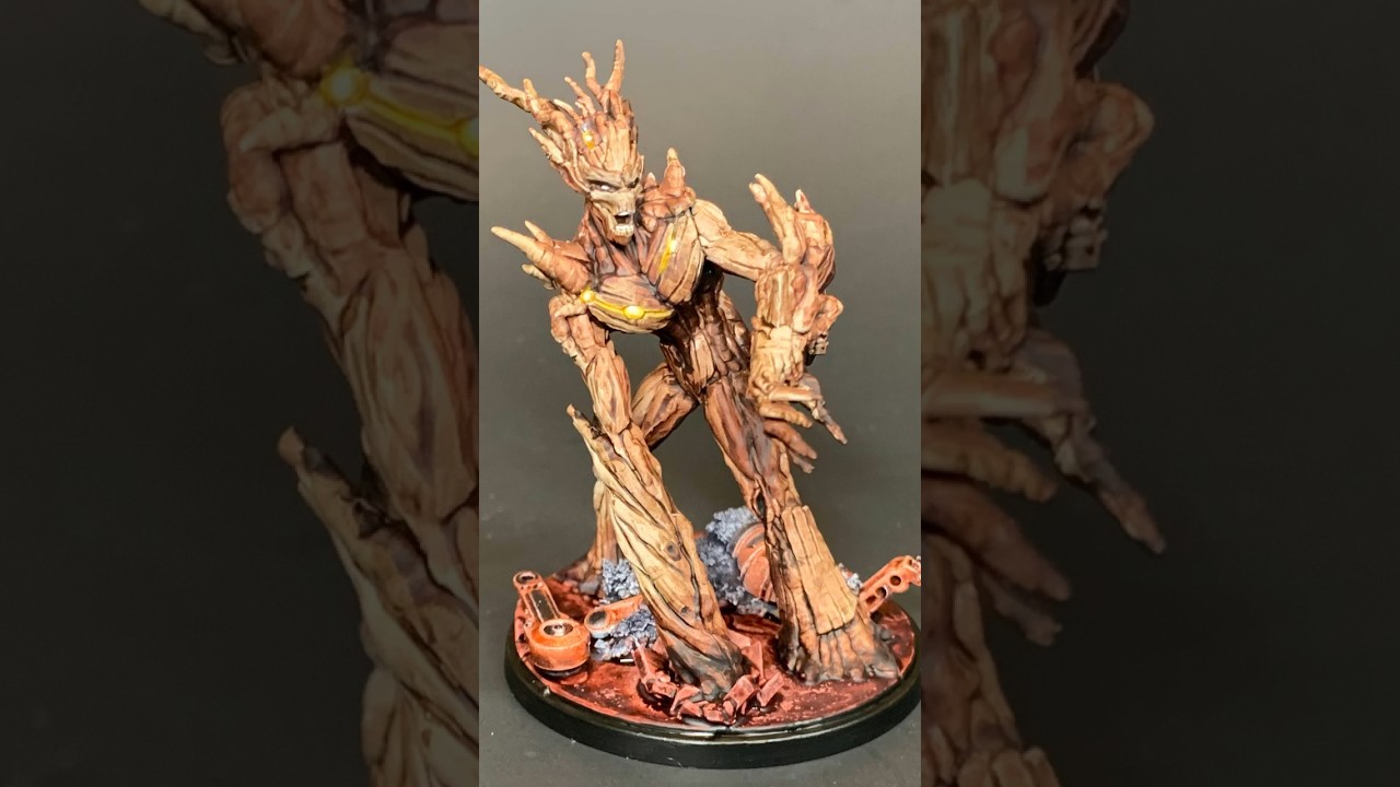 Speedpainting Marvel Crisis Protocol Groot