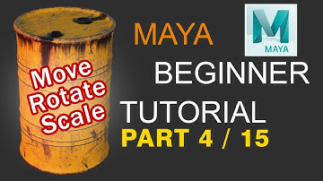 Maya Beginner tutorial full course in Hindi | Move Rotate Scale