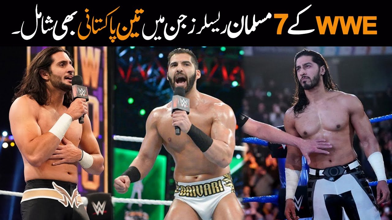7 Most Famous WWE Muslim Wrestlers Pakistani Wrestlers in WWE