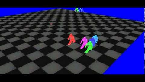 Flocking Walkers Video no. 4