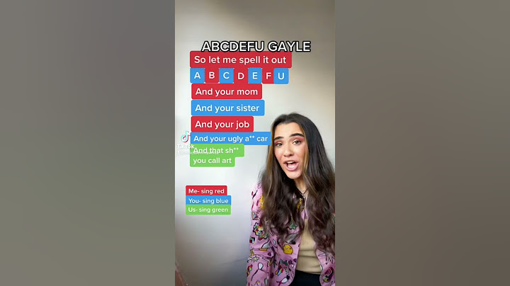 SING WITH ME CHALLENGE! ABCDEFU GAYLE #shorts