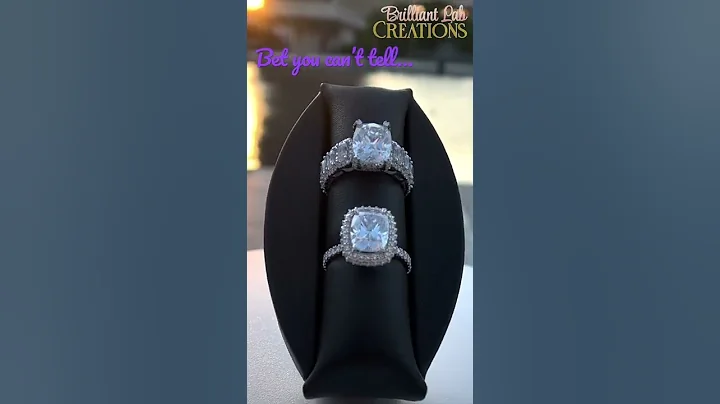 Bet you can’t tell ⁉️🤔 #shorts #moissanite