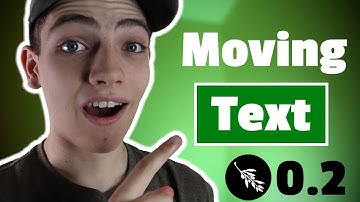 Moving Text!! / Olive 0.2 Alpha