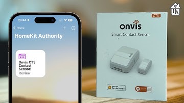 Onvis CT3 Door and Window Contact sensor review - HomeKit over Thread