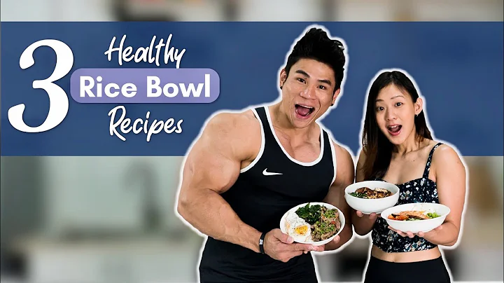 3 Healthy RICE BOWL Recipes (Weight Loss Plan) | J...