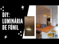 DIY - Luminária pendente de funil, GASTANDO POUCO!!! | VIVER BEM MULHER