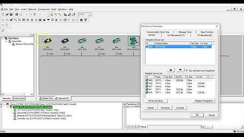 Device-Net Analog I/O address configuration for Omron PLC (DRT2-AD04 & DRT2-DA02)