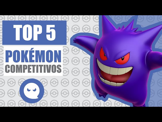 TOP FIVE tipo FANTASMA - os 5 - Pokémon Go News BR