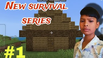 NEW SURVIVAL SERIES 🔥Pojav Launcher Java Edition// EP1/ Minecraft Hindi Gameplay🔥 New Journey