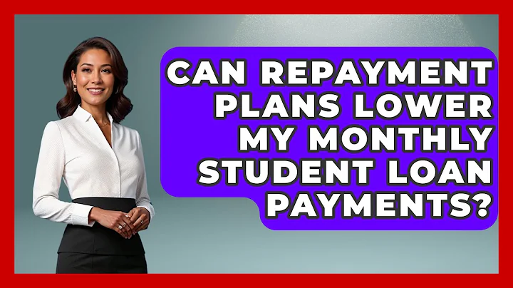 Can Repayment Plans Lower My Monthly Student Loan Payments? | The Student Loan Pros News