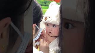Cute baby injection for the first time  | Cuteness overload