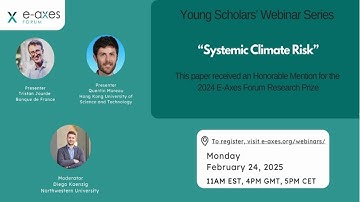 Systemic Climate Risk