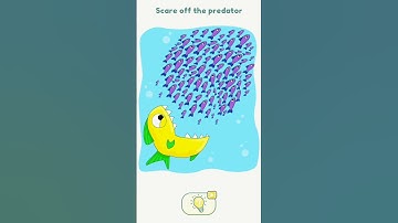 Scare off predator🔥| Brain Test Puzzle 🧠❄️ #Dop2 #shorts