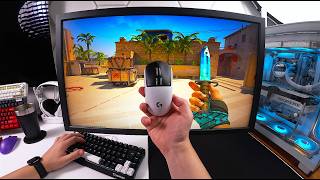 Primeira partida Faceit rumo ao level 10 com Logitech G Pro Superstrike X2 + BENQ 400hz