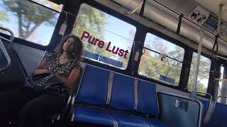 Pretty Girl On The Bus Makes Submissive Face When She Sees Bwc Bulge