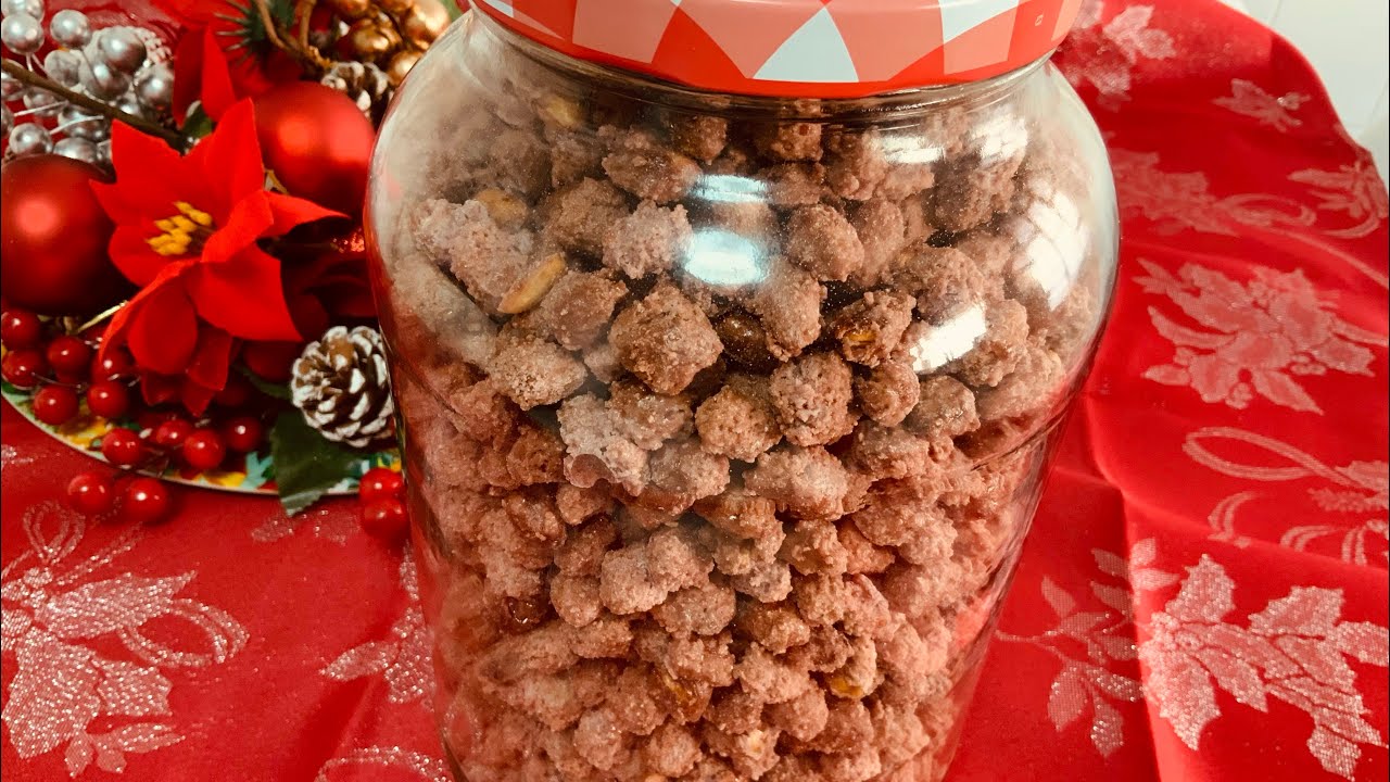 Amendoim com Açúcar delicia de Natal