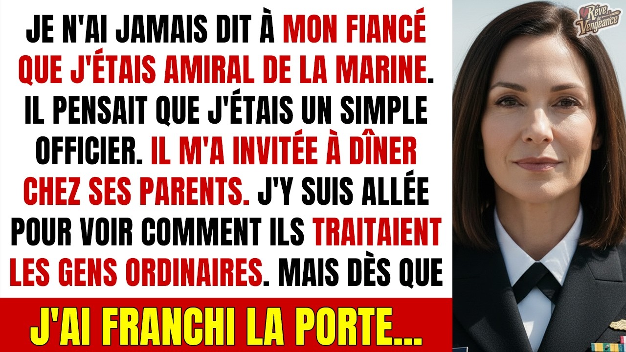Je suis entrée dans la salle à manger de mes futurs beaux-parents en tenue civile, avec une bouteille de vin, et je leur ai dit que je travaillais « dans la logistique ». Ils ont souri, parlé de...