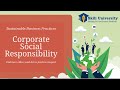 Unit 3 Sustainable Business Strategies