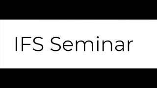 4th IFS Seminar: Maximum Entropy competes with Maximum Likelihood