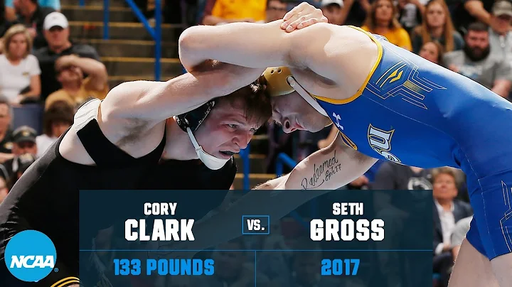 Cory Clark vs. Seth Gross: 2017 NCAA wrestling cha...