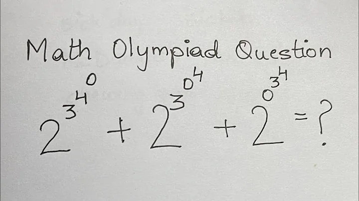 USA Math Olympiad Problem | You should be able to solve this!!