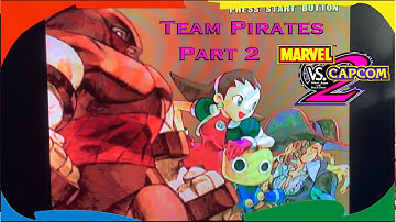 JUGGERNAUT VS... SERVEBOT? Marvel vs Capcom 2 (Tron Bonne, Ruby Heart, Juggernaut) Part 2
