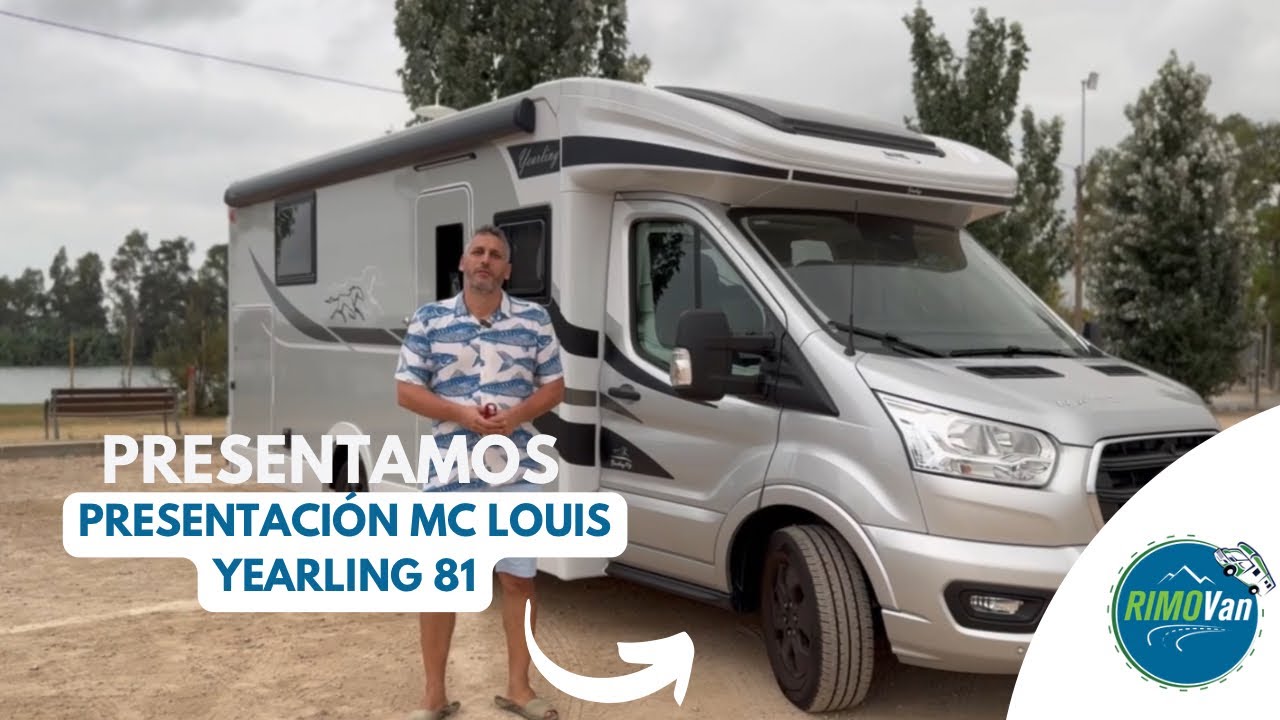 Presentación autocaravana Mc Louis Yearling 81  año 2025