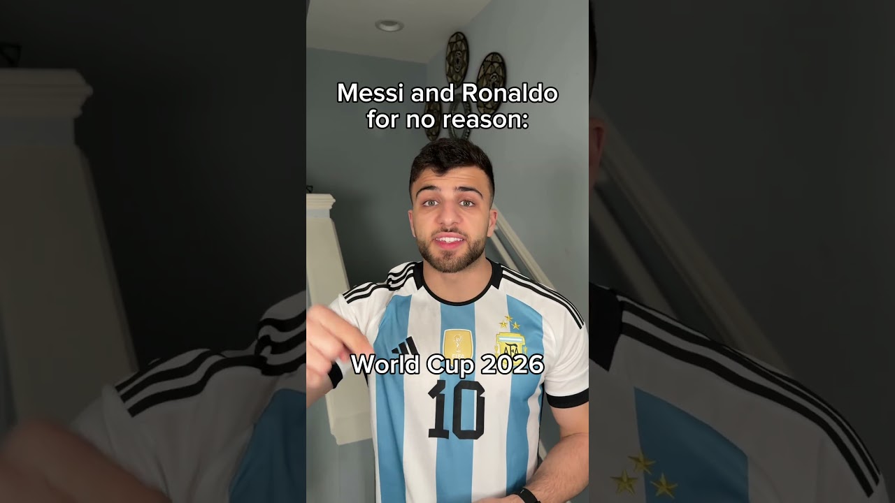Messi and Ronaldo for no reason