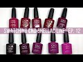 Swatching the entire CND SHELLAC collection [VIDEO #12] MAROONS/DARK REDS