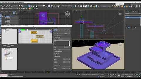 3ds Max Free Tutorial: How to create a Realistic  Water Fountain Simulation with thinkingParticles